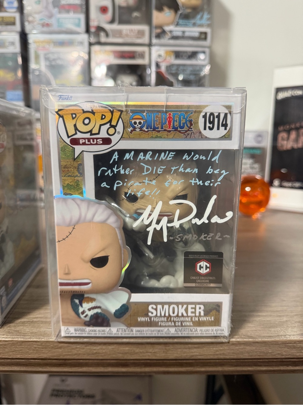 Funko Pop - Signed by Greg Dulcie